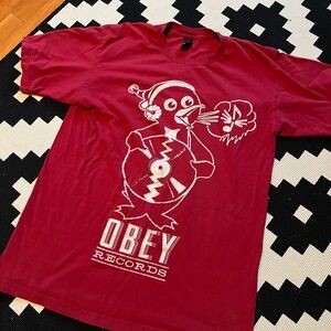 Vintage Obey tee Large